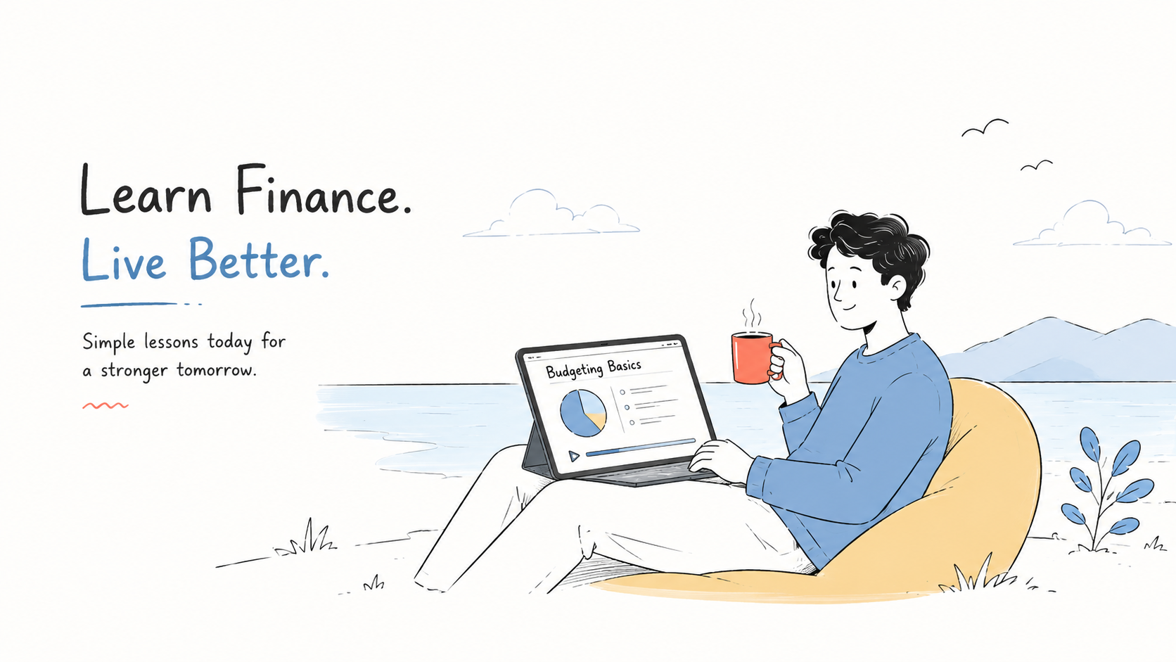 Payinance Financial Education Hero Illustration